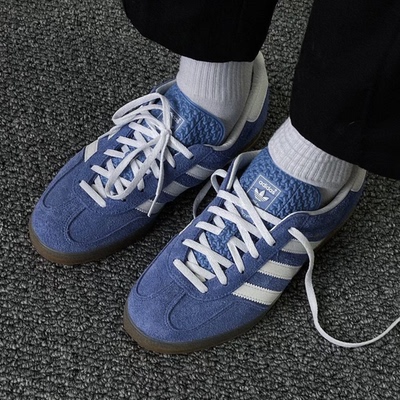 Adidas/阿迪达斯德训GAZELLE蓝色