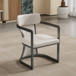 餐桌椅家用餐椅2025新款椅子扶靠背椅茶椅凳子茶桌主人茶台书桌椅