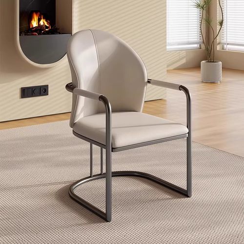 招财椅2025新款靠背椅餐椅家用餐厅酒店茶桌茶台主人客厅靠背椅子