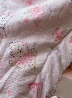 6色可选~夏季韩国卡通沐纱棉薄款夏凉被子 MXM25061702