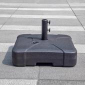 40kg充水底座户外遮阳伞伞座太阳伞座重型加厚塑料水箱