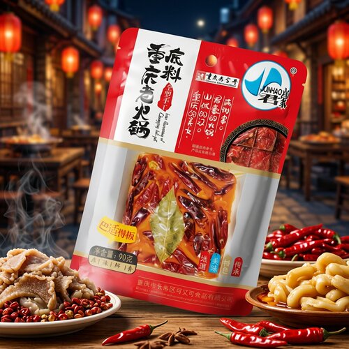 小方块重庆老火锅底料辣卤火锅