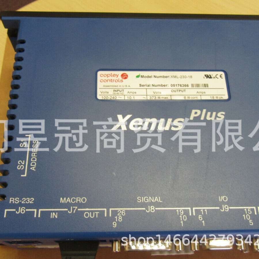Copley Controls: Xenus 驱动器XML-230-18 P/N：CC00-01066-00新