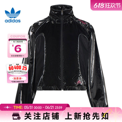 adidas阿迪达斯三叶草夏季女子运动休闲夹克外套KY5756