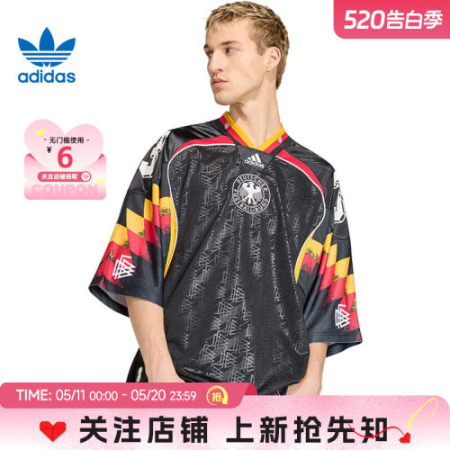adidas阿迪达斯三叶草夏季男子运动休闲短袖T恤KD5980