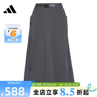 adidas阿迪达斯夏季女子运动休闲半身裙裙子KD4418