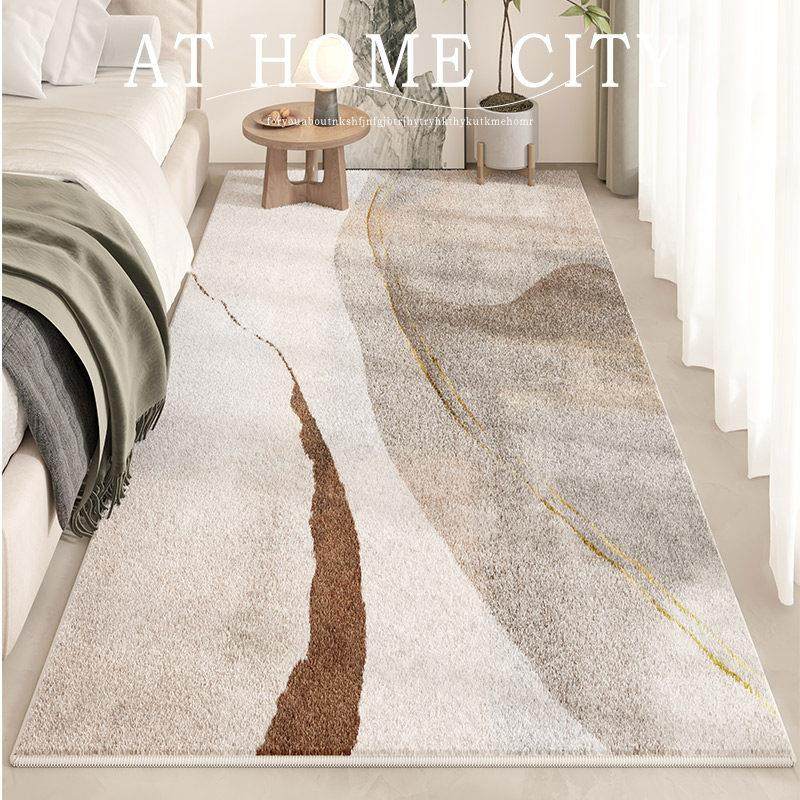 现代简约地毯客厅彷羊绒高端卧室床边毯毛绒长条家用茶几毯小地垫,居家布艺,床边毯,淘宝优惠券,粉丝福利购,淘宝优惠卷