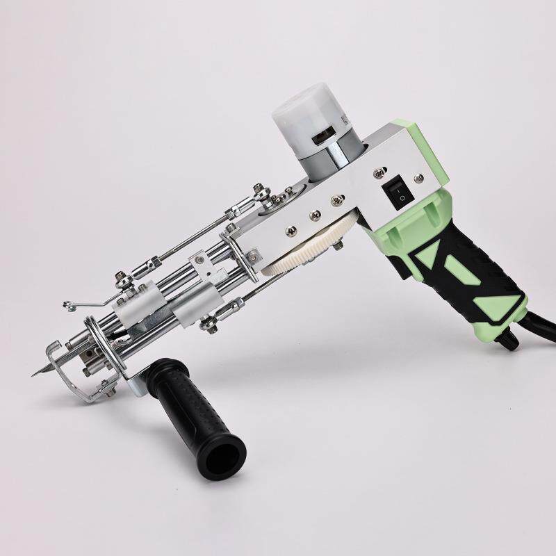 跨境热供tuftinggun2合1割绒圈绒簇绒枪手工地毯枪织布机