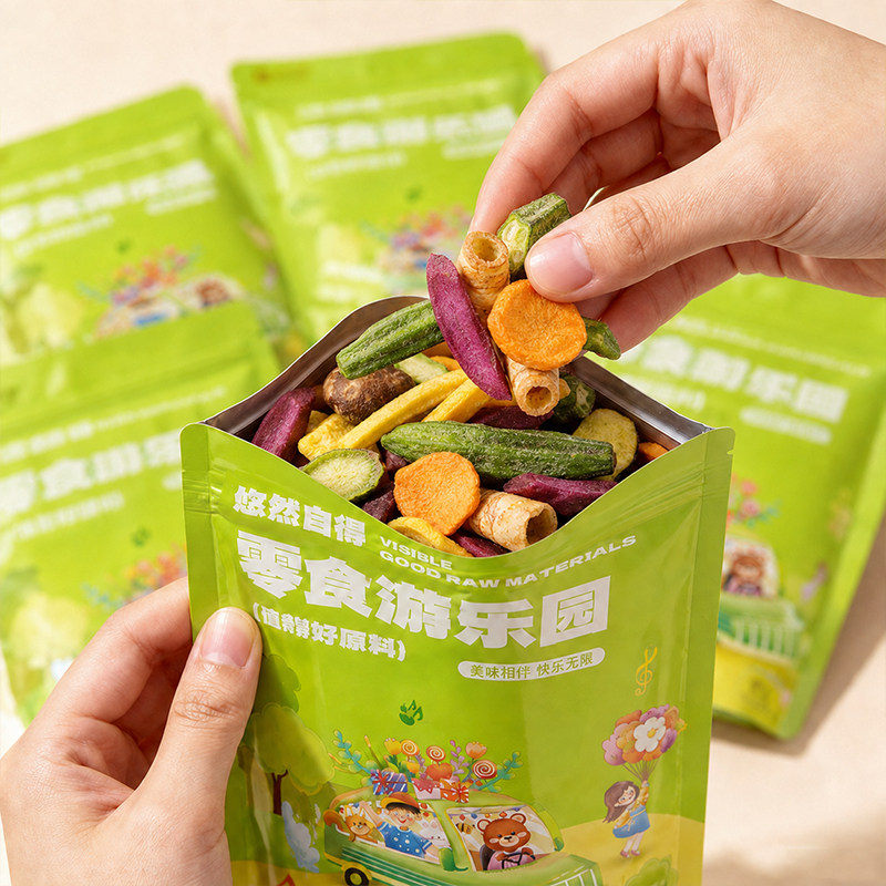 水果干果蔬脆蔬菜干混合香菇脆蔬果脱水原味冻干水果脆片儿童零食