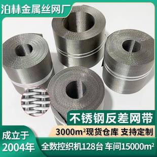 不锈钢反差网带颗粒挤出机过滤网石油生化酶过滤吹膜机喷塑机筛分
