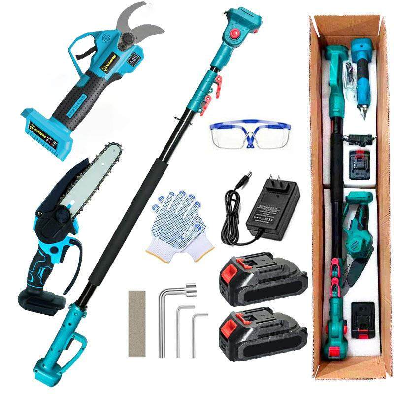 电动高空锯延长杆杆电动修枝锯充电电锯木工手持电锯园林伐木工具,五金/工具,家用工具组套,淘宝优惠券,粉丝福利购,淘宝优惠卷