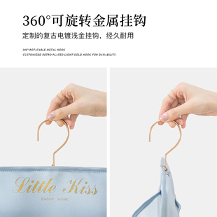 家用悬挂衣柜内裤 内衣收纳袋挂袋双面墙挂式 袜Q子文胸布艺袋子神