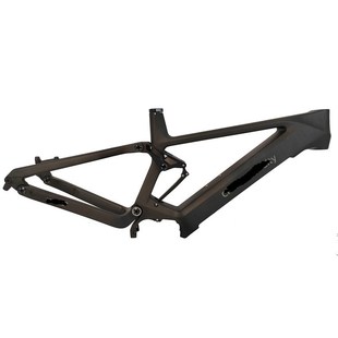 八方M600中置碳纤维软尾车架速降中置软尾车架设计碳纤维车架