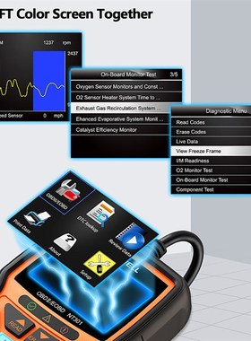 Foxwell NT301 CAN OBDII/EOBD Reader obdii汽车故障诊断仪