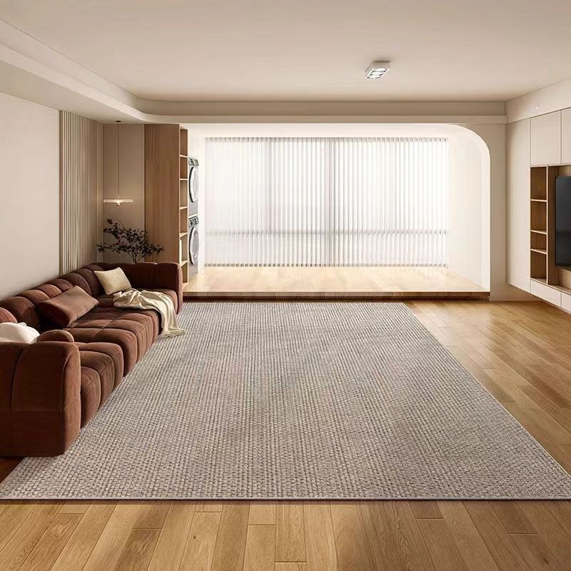 纯色客厅地毯大面积全铺轻奢高级感耐脏易打理圈绒沙发茶几垫,居家布艺,地毯,淘宝优惠券,粉丝福利购,淘宝优惠卷