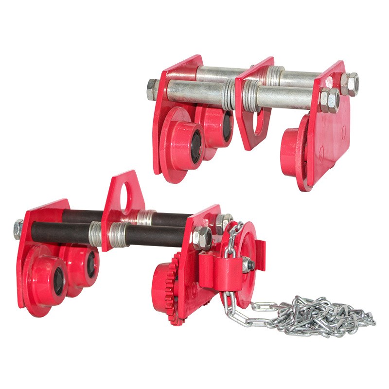 供应 T型手推跑车 工字钢手拉跑车 葫芦跑车 单轨行车小车