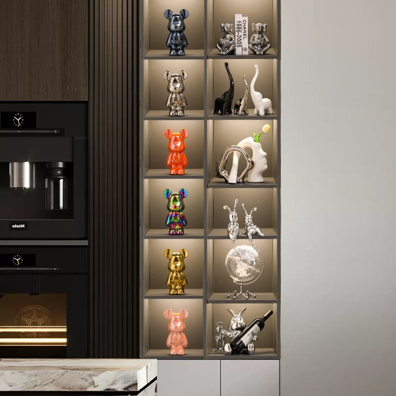 高档轻奢酒柜摆件套装客厅书柜玄关电视柜办公室家居软装装饰品