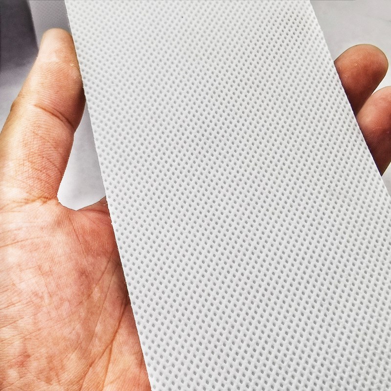 打孔带窗帘韩带8公分/10公分200克无纺带韩折布带S钩布带工厂