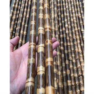 罗汉竹手杖戒尺竹戒尺棍教瑜伽教棒金丝实心子竹根金丝竹手工加工