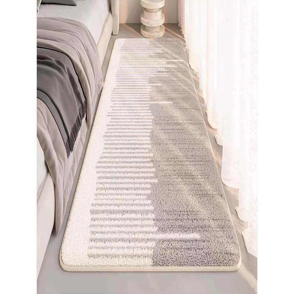 床边地毯2025新款加厚轻奢高级感仿羊绒防滑卧室秋冬毛绒飘窗垫子,居家布艺,床边毯,淘宝优惠券,粉丝福利购,淘宝优惠卷