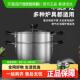 国风汤锅304不锈钢家用加厚奶锅煮粥锅小煮锅电磁炉炖锅燃气 包邮