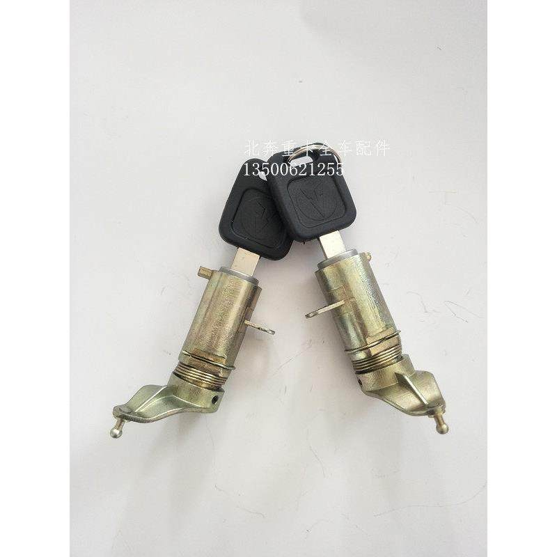 北奔重卡NG80B90门车门锁芯 北奔90门车门把手钥匙锁心配件
