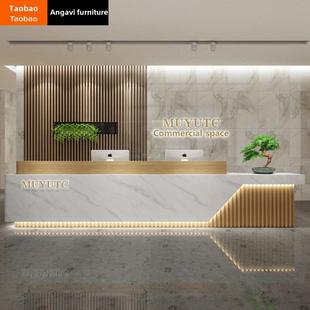 现代公司前台接待处酒店俱乐部服务处台球厅酒吧收银接待处