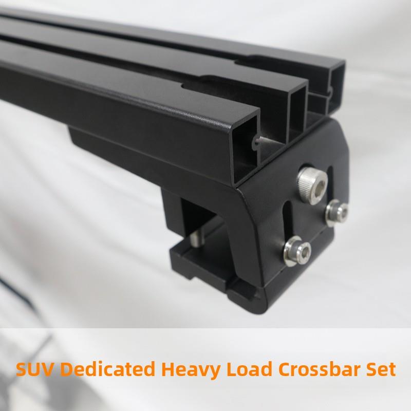 Suv越野皮卡行李架平台通用全铝合金重型固定爪专用车用夹具横杆