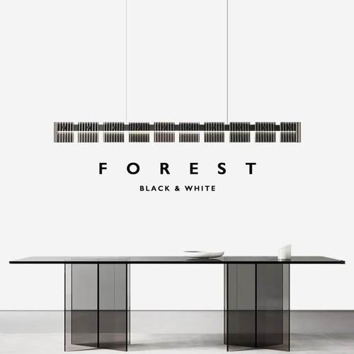 意式极简进口玻璃餐厅吊灯现代简约设计感创意全光谱质感小众灯具