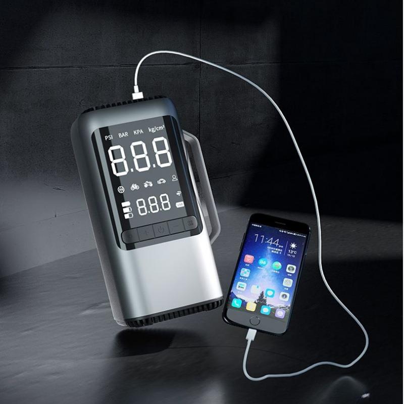 多功能汽车应急启动电源车载充气泵吸尘器一体机紧急打火搭电宝