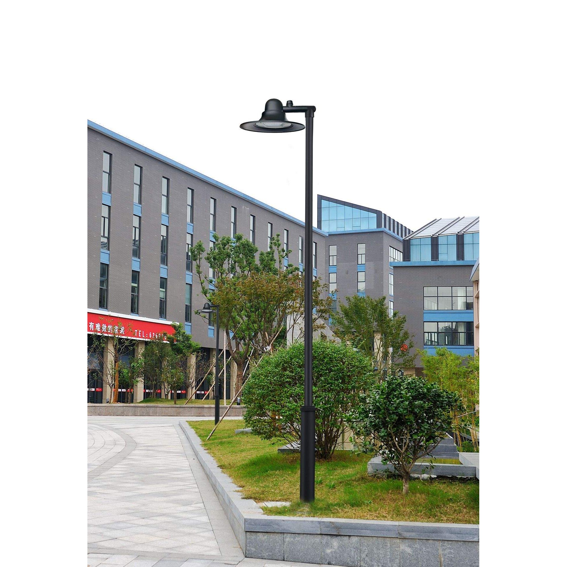 户外庭院灯 YMLED6128B小区道路照明灯一体铝型材led吊灯