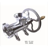 号绞肉机铝合金商用手摇绞鱼肉辣椒鸡架灌香肠送灌肠管 32型 包邮