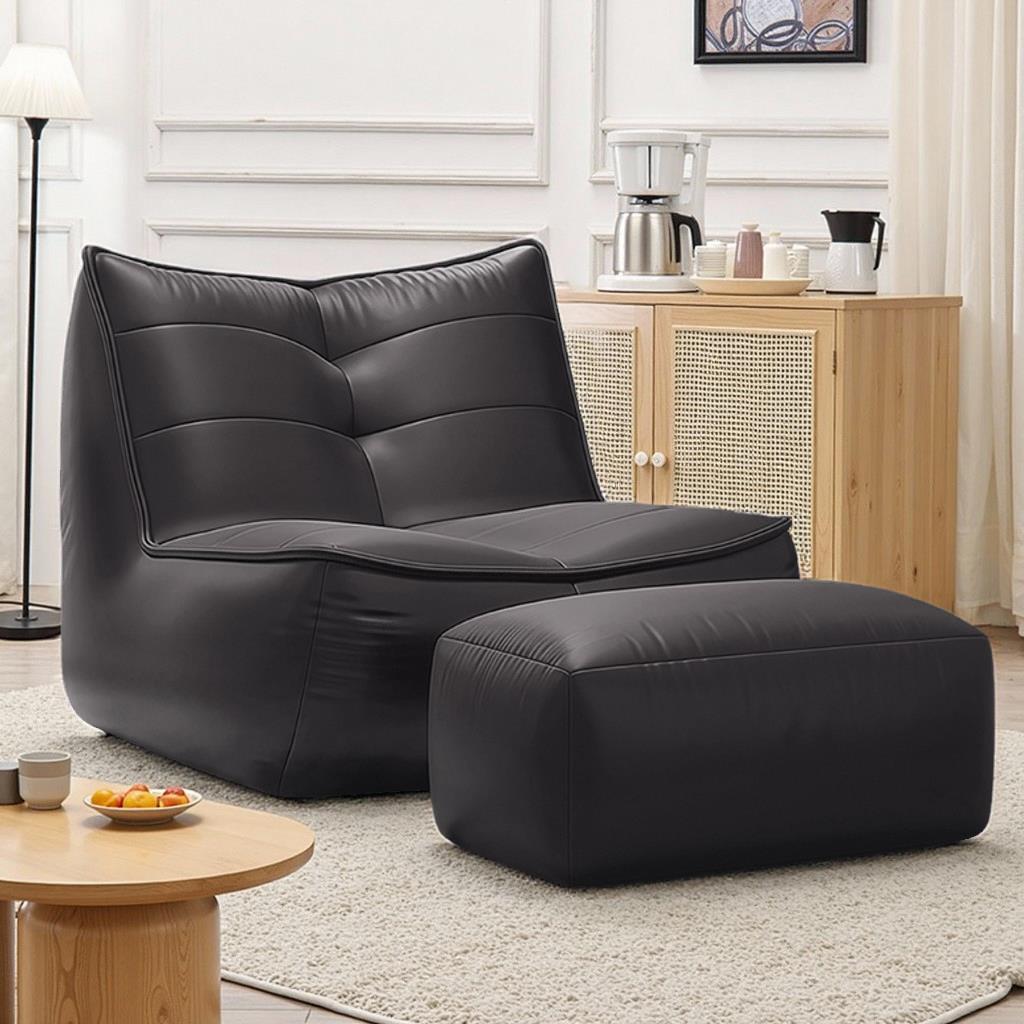 懒人沙发单人榻榻米卧室阳台小沙发可躺可睡网红毛毛虫豆袋沙发椅