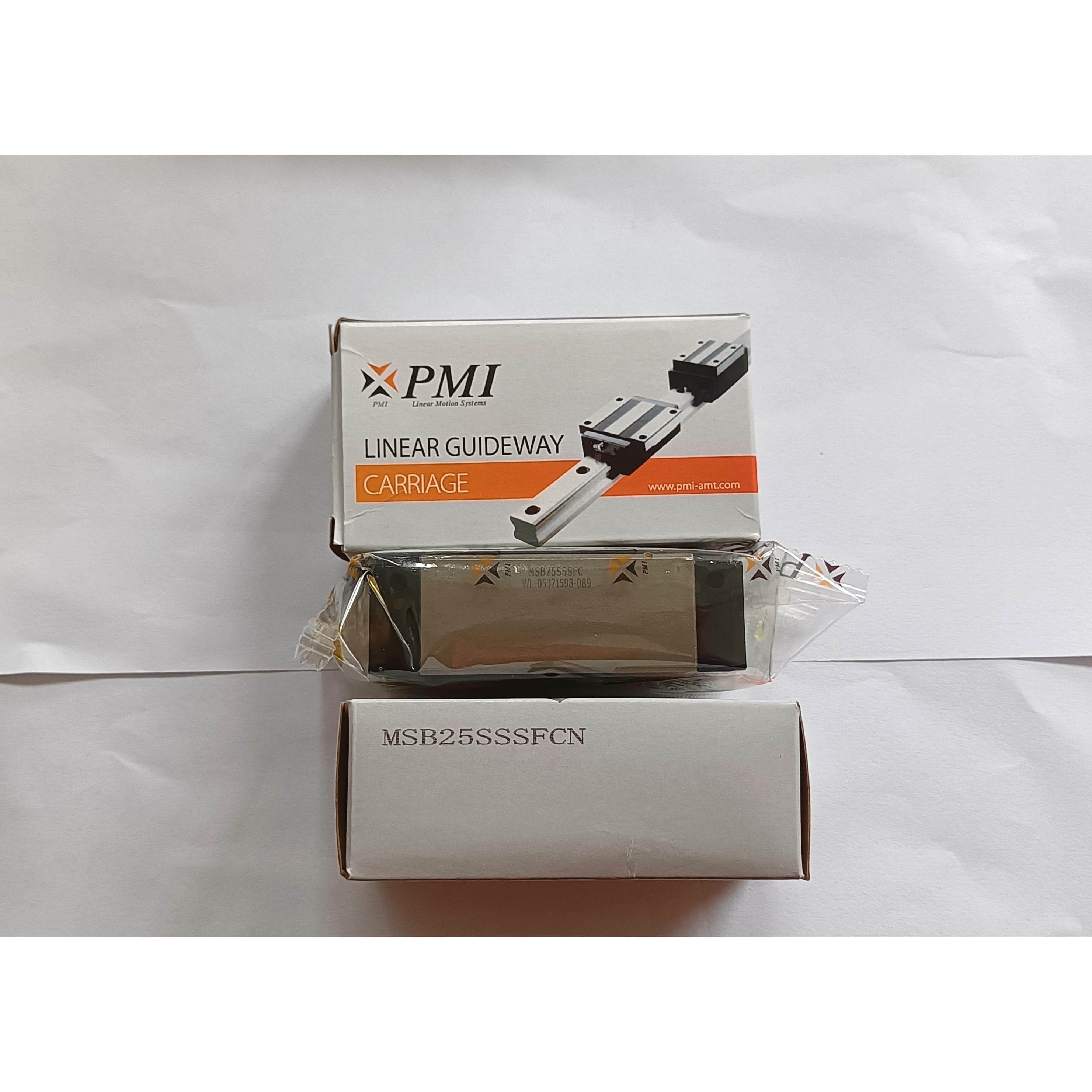 伯朗特机械手配件直线运动轴承银泰25*4孔滑块MSB25SSSFCN