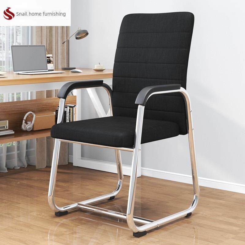 电脑椅承重150kg坚固大码办公椅耐用固定脚无滑轮椅宿舍大学生