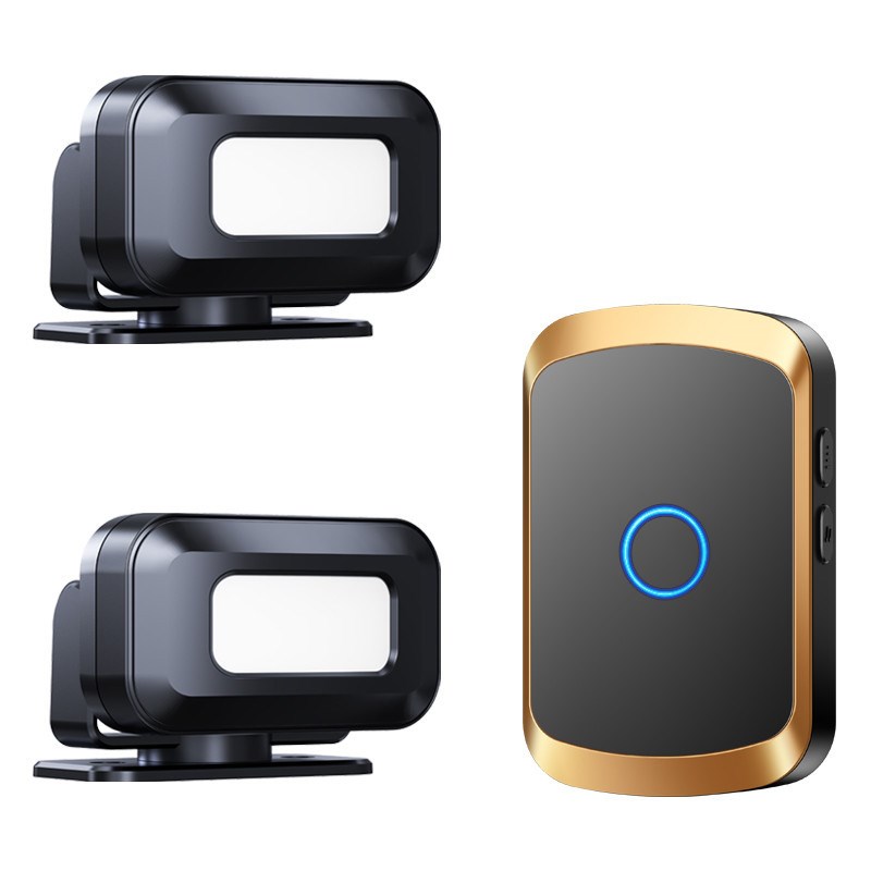 欢迎光临感应器进门分体式红外线电子迎宾器店铺你好防盗感应门铃