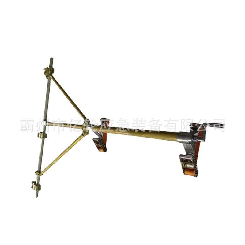 JHSTQ-2横担抱杆电力线缆检修支撑架三相电缆旋转支架