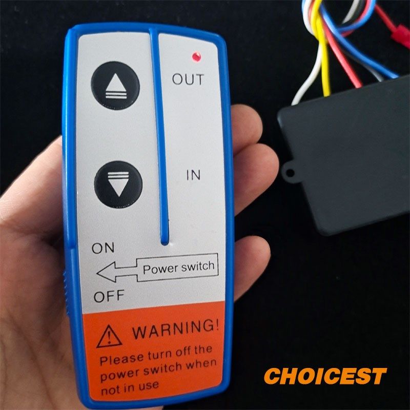 厂家直发具有自动关电 0延时的无线电动绞盘遥控器【10套起包邮】