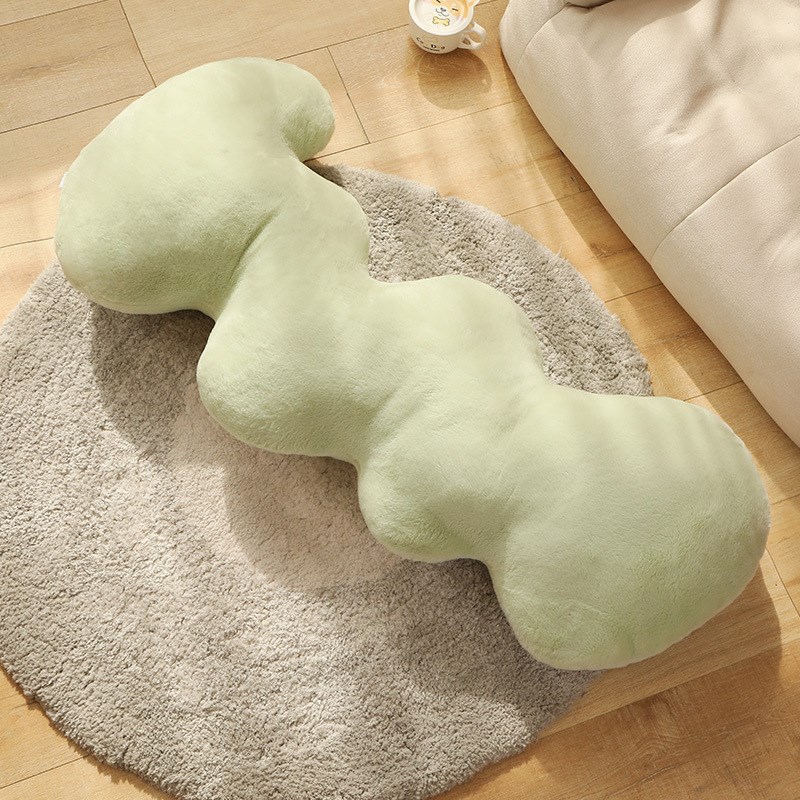 简约长条抱枕床头靠垫沙发客厅侧睡女生睡觉夹腿长枕头网红云朵