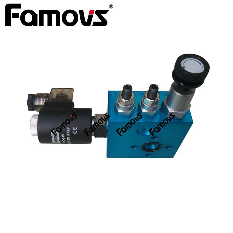 EF-02-D1-01台湾WAISN升降平台用插装阀 EF-02升降阀DC12V电压