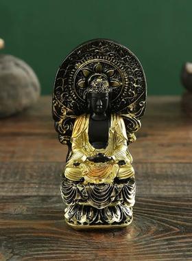 跨境创意象神摆件桌面树脂工艺品印度佛系雕像工艺品厂家礼物花园