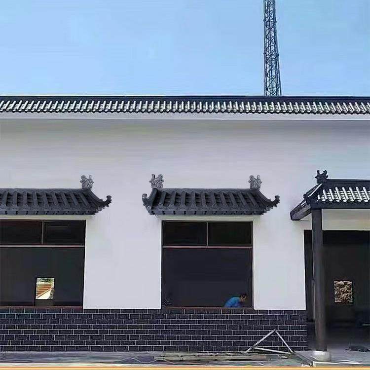 特大特厚免架子瓦树脂59cm一体仿古屋檐中式兔架子装饰塑料,基础建材,屋顶装饰瓦,淘宝优惠券,粉丝福利购,淘宝优惠卷