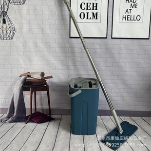 家用免手洗一拖净圆形懒人免手洗干湿两用 2022年刮刮平板拖把新款