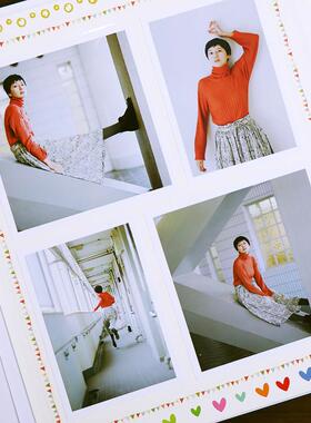 5寸6寸7寸大容量相册diy复古影集粘贴式覆膜家庭情侣纪念册