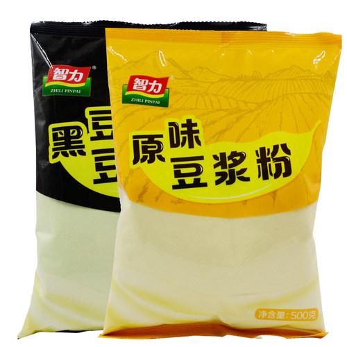 智力豆浆粉500g原味黑豆浆粉