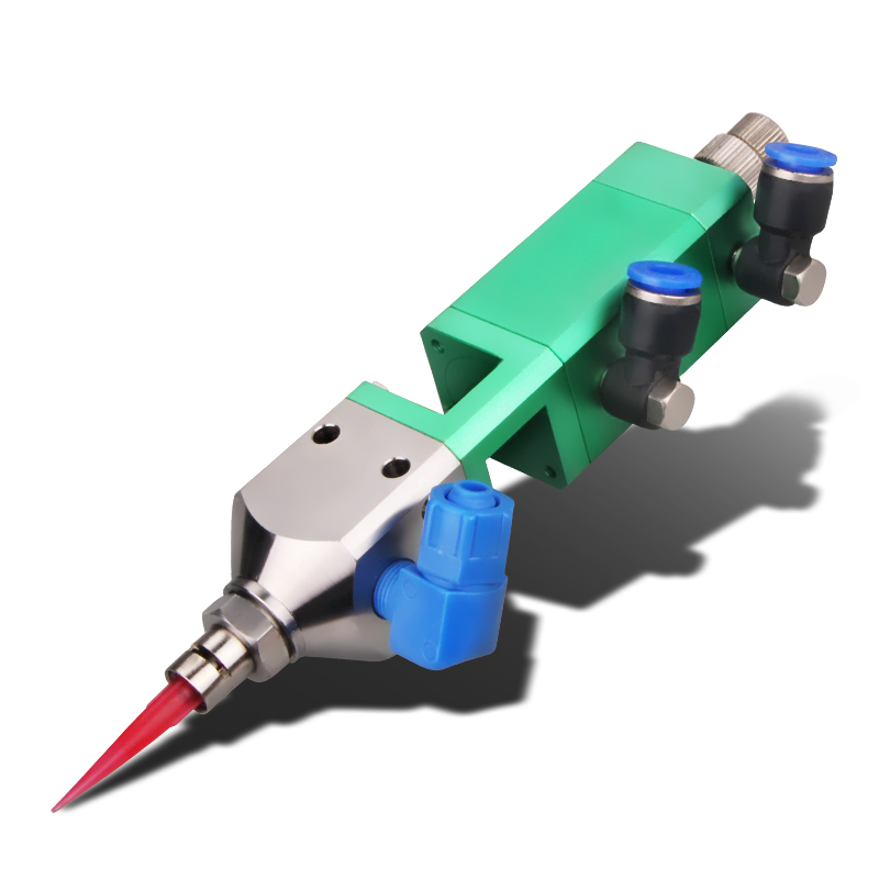 MY282精密点胶阀提升回吸式单液阀单组份UV胶S水点胶机出胶阀微调