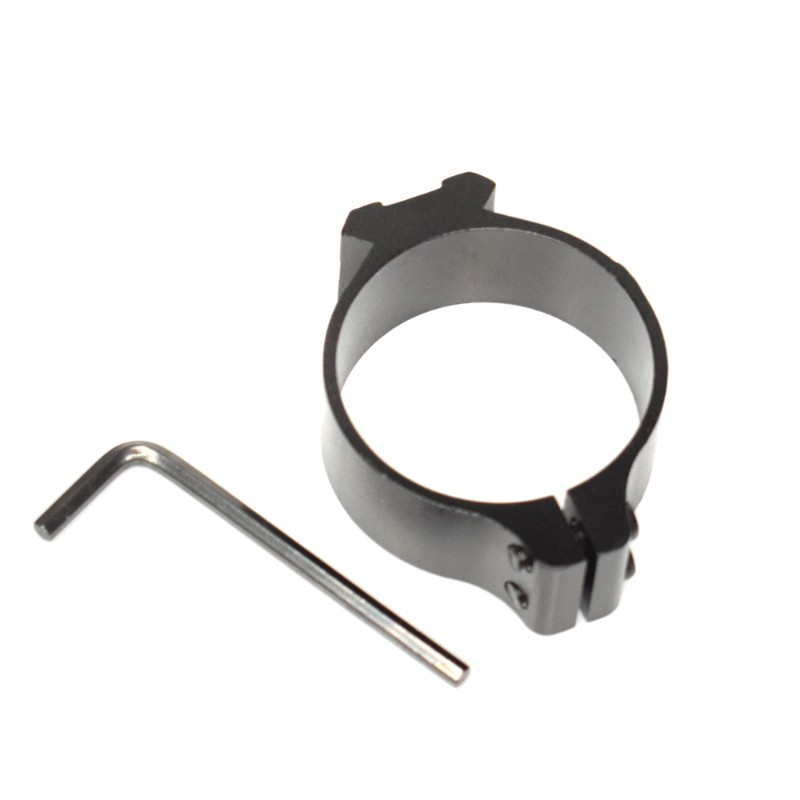 20mm卡槽 手电筒配件夹具 40mm管径夹具 S铝合金手电筒安装夹