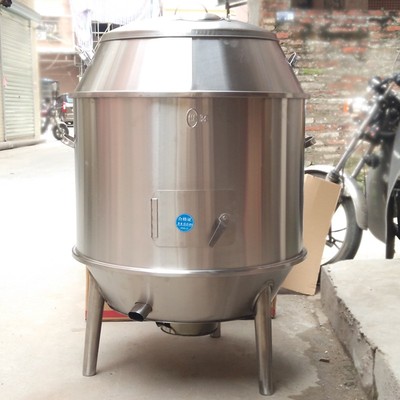 90型商用烧鸭炉烤鸭机果木烤鸭炉木炭式商用不R锈钢烤鸭吊炉烤鸡