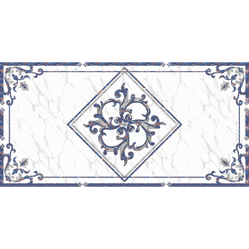 欧式入户门瓷砖拼花地板贴自粘地砖装饰客厅玄关Q地面翻新防水地