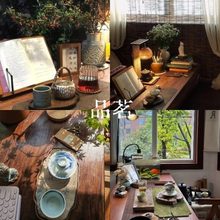 茶桌椅组合茶台泡茶桌子公室简约实木腿新中式家用阳台大板茶桌